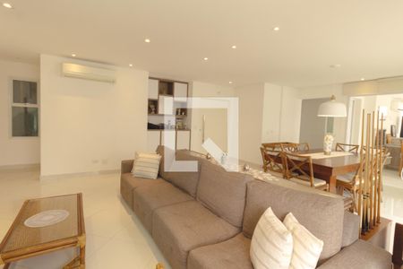 Sala de apartamento para alugar com 4 quartos, 176m² em Vila Maia, Guarujá