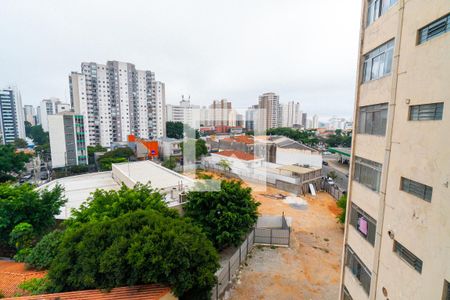 Vista da Sala de apartamento à venda com 2 quartos, 77m² em Mirandópolis, São Paulo