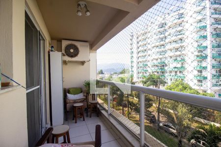 Varanda de apartamento à venda com 3 quartos, 79m² em Recreio dos Bandeirantes, Rio de Janeiro