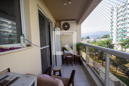varanda de apartamento para alugar com 3 quartos, 79m² em Recreio dos Bandeirantes, Rio de Janeiro