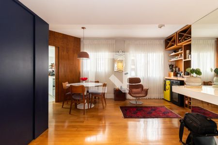 Sala  de apartamento à venda com 3 quartos, 217m² em Itaim Bibi, São Paulo