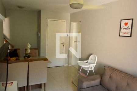 Sala de apartamento para alugar com 1 quarto, 49m² em Taquara, Rio de Janeiro