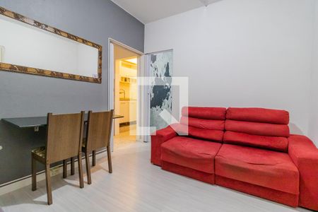 Sala de apartamento para alugar com 1 quarto, 36m² em Farroupilha, Porto Alegre