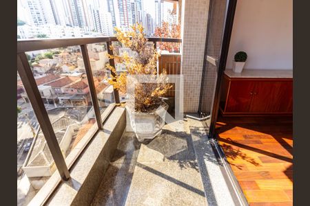 Varanda de apartamento para alugar com 3 quartos, 135m² em Vila Regente Feijó, São Paulo