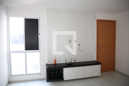 Sala de apartamento para alugar com 2 quartos, 48m² em Moinho dos Ventos, Goiânia