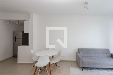 Sala de apartamento para alugar com 1 quarto, 31m² em Santo Amaro, São Paulo