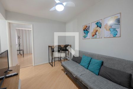 Sala de apartamento para alugar com 1 quarto, 39m² em Bela Vista, São Paulo