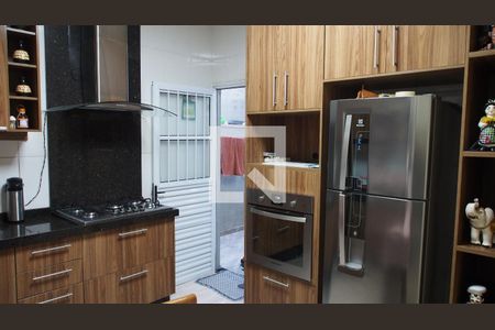 Cozinha de casa para alugar com 3 quartos, 94m² em Jardim São Paulo, Várzea Paulista
