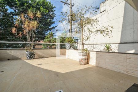 Varanda da Sala de casa à venda com 4 quartos, 240m² em Parque Oratorio, Santo André