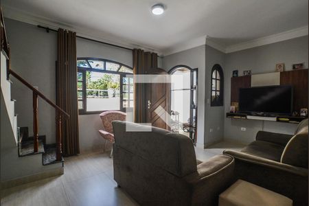 Sala 1 de casa à venda com 4 quartos, 240m² em Parque Oratorio, Santo André