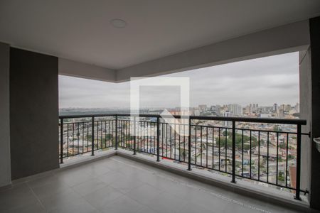 Varanda Gourmet de apartamento à venda com 2 quartos, 57m² em Vila Camargos, Guarulhos