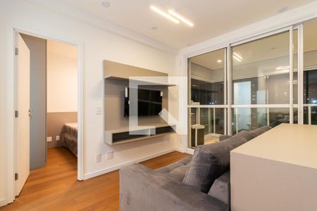 Sala de apartamento para alugar com 1 quarto, 58m² em Vila Clementino, São Paulo