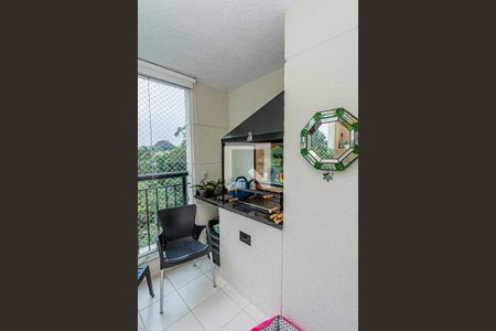 Varanda da sala de apartamento para alugar com 2 quartos, 81m² em Vila Amélia, São Paulo