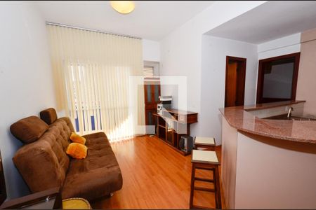 Sala de apartamento à venda com 1 quarto, 70m² em Funcionários, Belo Horizonte