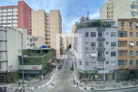 Vista Sala de apartamento à venda com 3 quartos, 110m² em Flamengo, Rio de Janeiro