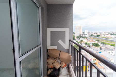 Varanda da Sala de apartamento para alugar com 2 quartos, 38m² em Vila Ré, São Paulo