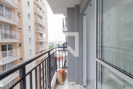 Varanda da Sala de apartamento para alugar com 2 quartos, 38m² em Vila Ré, São Paulo