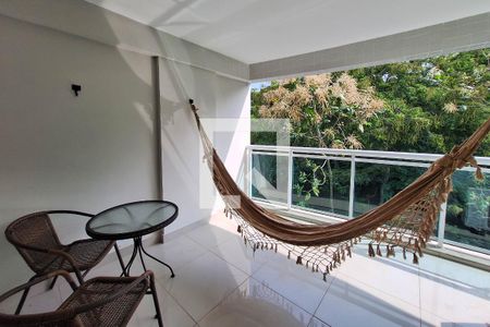 Varanda da Sala de apartamento à venda com 3 quartos, 106m² em Camboinhas, Niterói