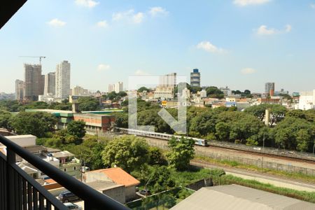 Vista da Sacada de kitnet/studio à venda com 1 quarto, 37m² em Vila Esperança, São Paulo