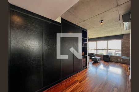 Apartamento para alugar com 90m², 1 quarto e 2 vagasSala