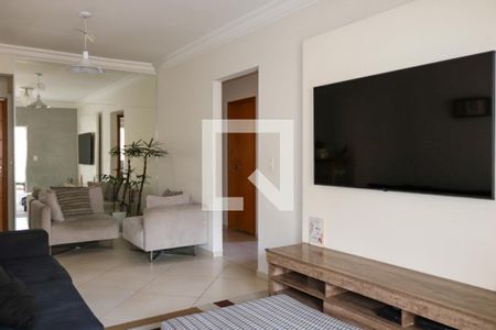Sala de apartamento para alugar com 3 quartos, 91m² em Santa Maria, São Caetano do Sul