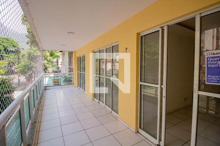Varanda da Sala de apartamento à venda com 2 quartos, 81m² em Grajaú, Rio de Janeiro