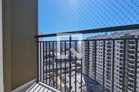 Varanda da Sala de apartamento para alugar com 2 quartos, 50m² em Del Castilho, Rio de Janeiro