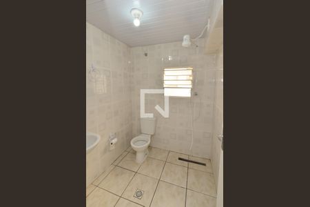 Banheiro de kitnet/studio para alugar com 1 quarto, 30m² em Sagrada Família, Belo Horizonte