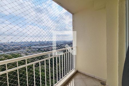 Varanda da Sala de apartamento para alugar com 2 quartos, 49m² em Jardim Ibitirama, São Paulo