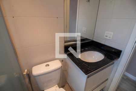 Banheiro da Suíte de apartamento à venda com 2 quartos, 63m² em Vila Gertrudes, São Paulo