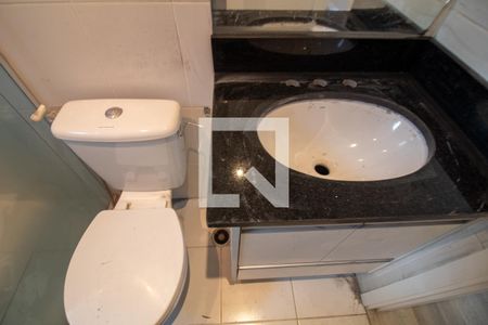 Banheiro da Suíte de apartamento à venda com 2 quartos, 63m² em Vila Gertrudes, São Paulo