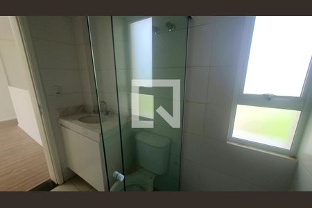 Banheiro de apartamento para alugar com 1 quarto, 49m² em Santa Cecília, Paulínia