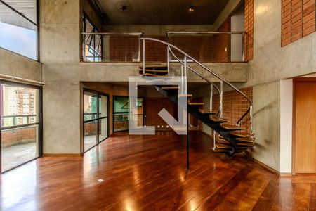 Sala de apartamento para alugar com 3 quartos, 300m² em Paraíso do Morumbi, São Paulo