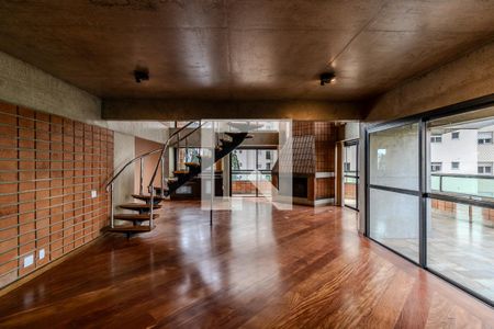 Sala de apartamento para alugar com 3 quartos, 300m² em Paraíso do Morumbi, São Paulo