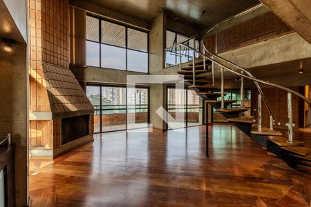 Sala de apartamento para alugar com 3 quartos, 300m² em Paraíso do Morumbi, São Paulo
