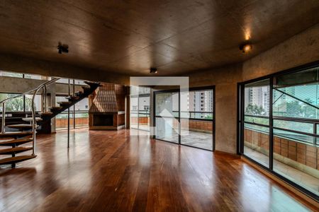 Sala de apartamento para alugar com 3 quartos, 300m² em Paraíso do Morumbi, São Paulo