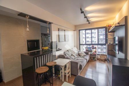 Sala de apartamento para alugar com 2 quartos, 58m² em Jardim do Salso, Porto Alegre