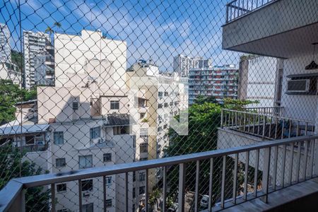 Varanda da Sala de apartamento à venda com 2 quartos, 88m² em Flamengo, Rio de Janeiro