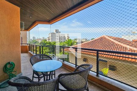 Varanda de casa de condomínio para alugar com 4 quartos, 154m² em Jardim Tejereba, Guarujá