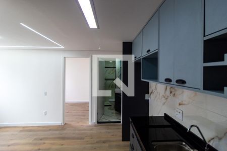 Apartamento para alugar com 34m², 2 quartos e sem vagaCozinha Americana