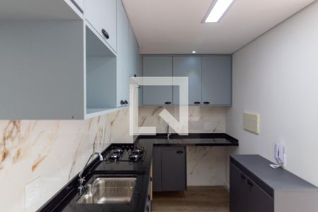 Apartamento para alugar com 34m², 2 quartos e sem vagaCozinha Americana