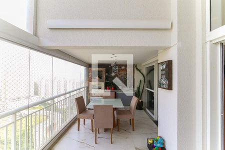 Varanda da Sala de apartamento à venda com 4 quartos, 238m² em Vila Suzana, São Paulo