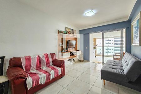 Sala de apartamento para alugar com 2 quartos, 89m² em Jardim Astúrias, Guarujá