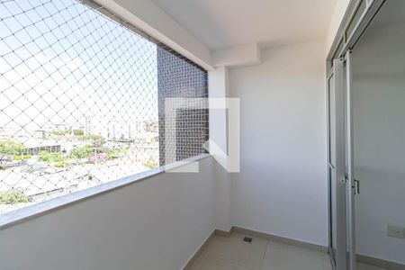 Varanda da sala  de apartamento à venda com 3 quartos, 88m² em Paquetá, Belo Horizonte