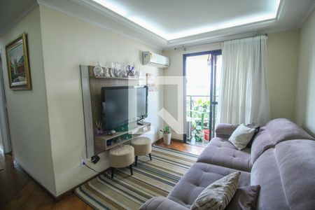 Sala de apartamento à venda com 3 quartos, 81m² em Vila Bertioga, São Paulo