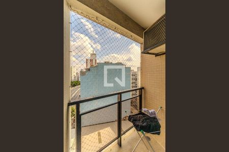 Varanda de kitnet/studio à venda com 1 quarto, 32m² em Campos Elíseos, São Paulo