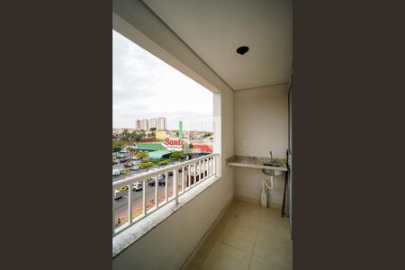 Varanda da Sala de apartamento para alugar com 2 quartos, 50m² em Vale Verde, Sorocaba