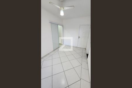 Detalhe Sala de apartamento para alugar com 1 quarto, 52m² em Estuário, Santos