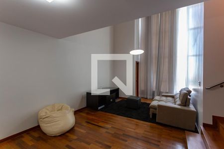 Sala de apartamento para alugar com 1 quarto, 76m² em Belvedere, Belo Horizonte