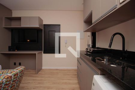 Cozinha de kitnet/studio para alugar com 1 quarto, 40m² em Jardim Paulista, São Paulo